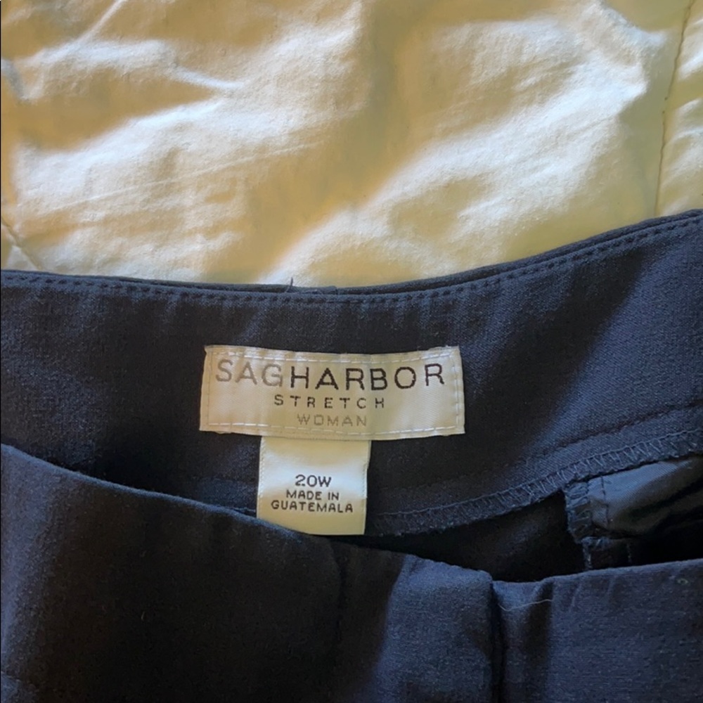 Navy SagHarbor Pants 20W